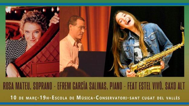 Concert: Rosa Mateu, soprano & Efrem Garca Salinas, piano